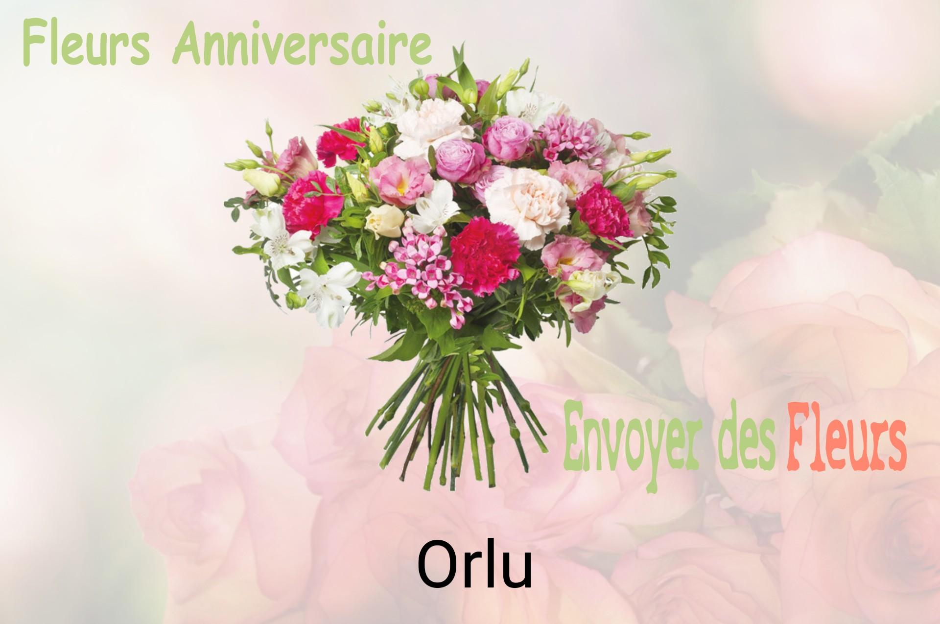 Bouquet de fleurs d’anniversaire livré à Orlu